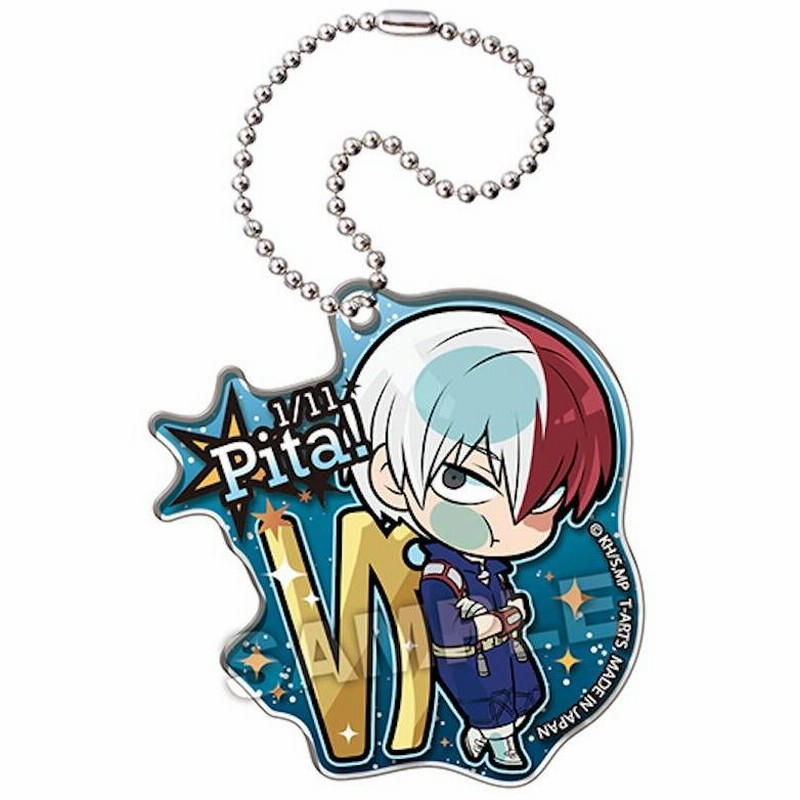僕のヒーローアカデミア ぴたでふぉめ アクリルキーホルダー 轟焦凍 セット ぴた！でふぉめ 僕のヒーローアカデミア 仮免バトル アクリル