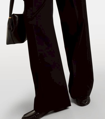 Fforme Maud cotton and linen wide-leg pants