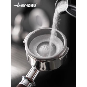 MHW-3BOMBER轟炸機咖啡不銹鋼盲碗 半自動意式咖啡機58mm通用配件