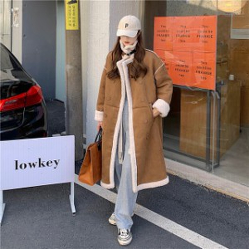 ムートンコート ロング コート レディース 冬 コート大きいサイズレディース あったかコート あったかアウターレディース ボア 裏起毛 裏 通販 Lineポイント最大get Lineショッピング