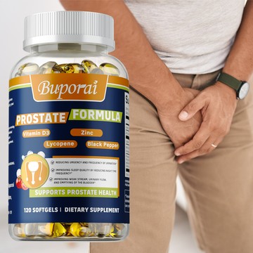 Buporai - 含番茄紅素、鋅、維生素D3和黑胡椒萃取物 - 60/120粒 美國製造