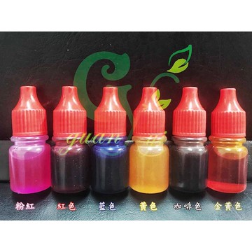 【冠亦商行】蠟燭專用油性染劑 六色各30ml套裝組