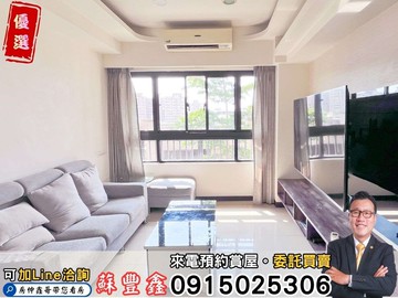 豐鑫水湳經貿｜寓上里安｜稀有二房二衛車位邊間戶｜台中市西屯區長安路二段