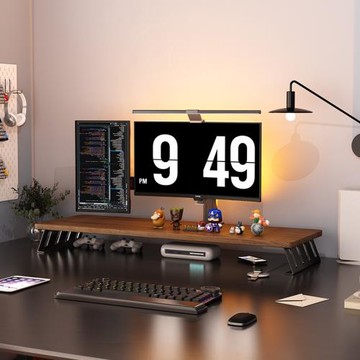 電腦增高架顯示器屏幕底座支撐架臺式電腦收納架辦公室桌面置物架