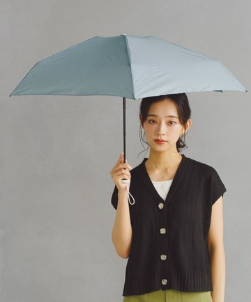 【Wpc.】2件9折★經典素面迷你便攜五段晴雨兩用手動折傘-多色