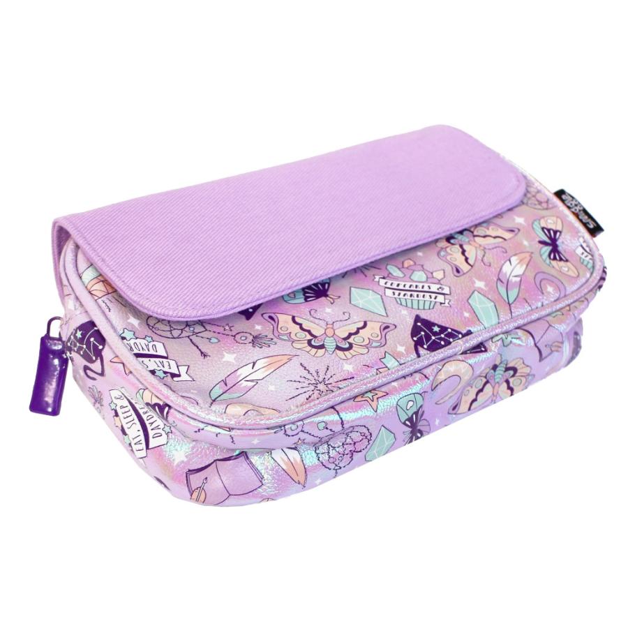 筆箱 DIY ペンケース セット smiggle スミグル  Daydream Diy Kit Pencil Case Lilac 女の子 メール便