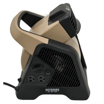 REMEMBER OUTDOOR 有點意思 渦輪扇  額外雙插座 便攜設計  TF-01S (沙色)