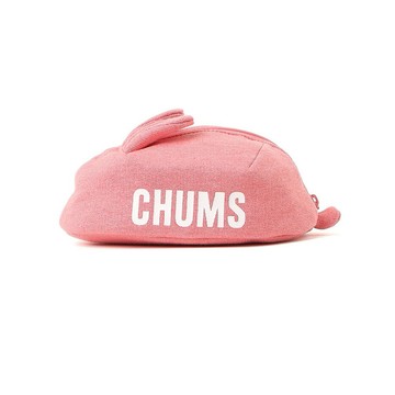 CHUMS Rabbit Pouch Sweat收納包 珊瑚紅
