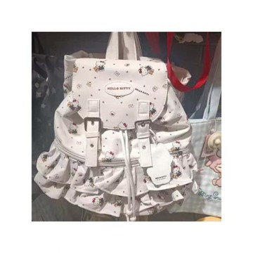 Kitty新款三福2025包書包學院雙肩包可愛高顏值凱蒂卡通星星背包