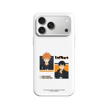 iPhone 17 Pro Max SolidX 白 - 排球少年 Haikyu!! - 日向翔陽 & 影山飛雄 02