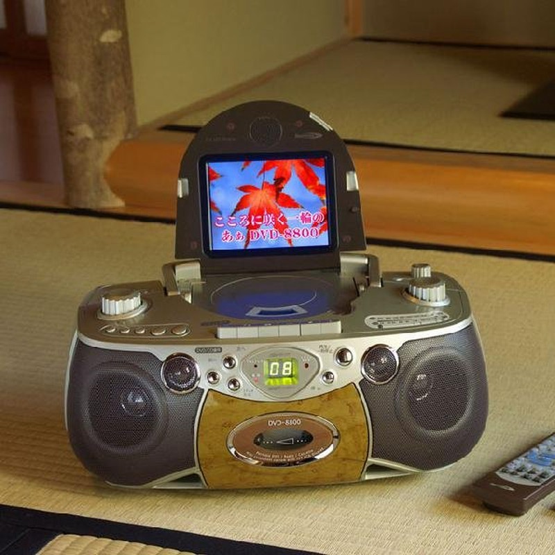 【美品】ベアーマックス　DVDプレーヤー簡単カラオケセット　KV-052 ベアーマックス DVDプレーヤー簡単カラオケセット KV-052