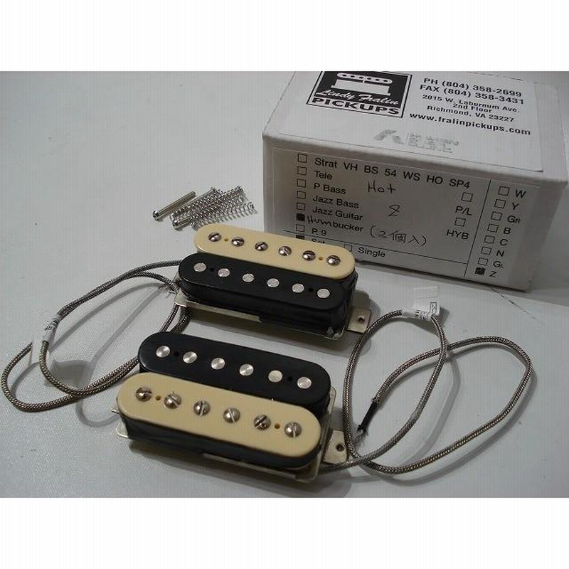 LINDY FRALIN/PICKUPS HOT HUMBUCKER ZB/SET【リンディーフレーリン 