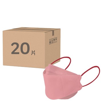 CHACER 佳和口罩 4D立體醫用口罩 成人用 KF94 未滅菌  蜜糖櫻粉  2袋  10片