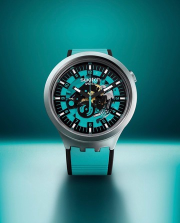 【swatch】BIG BOLD IRONY SB07S111(綠）