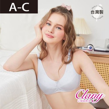 【台灣製】少女成長型無鋼圈小貓咪內衣 ABC罩杯｜涼感排汗透氣無痕｜學生內衣｜8039-61 灰色 【可蘭霓Clany】