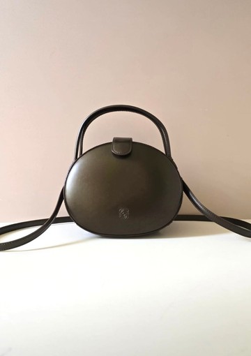 絕版中古 Loewe博物館蛋蛋包 側背包 斜背包 皮革包 單肩包 二手