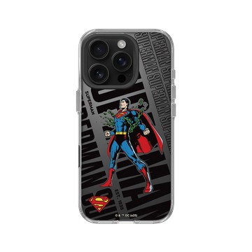 iPhone 16 Pro Clear Case（相機按鈕） 透明 - Superman - Superman-擺脫束縛