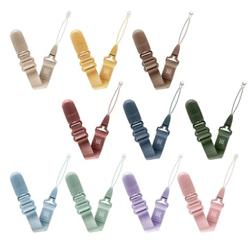 小獅王辛巴 Simba 蘊蜜夜光奶嘴帶 莫蘭迪色 奶嘴鍊