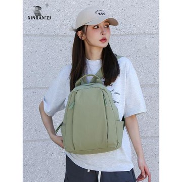 輕便尼龍大學生雙肩包女書包文藝日系韓版背包休閑小眾多袋旅行包