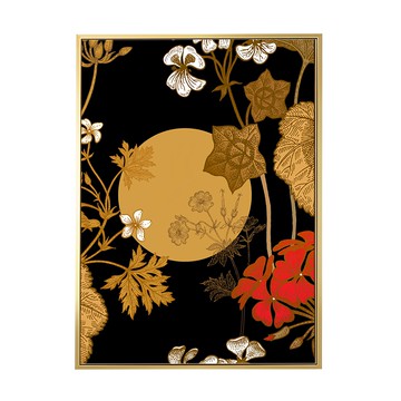 Boluo 菠蘿選畫所 掛畫  40 x 30cm  金光璀璨III 金色