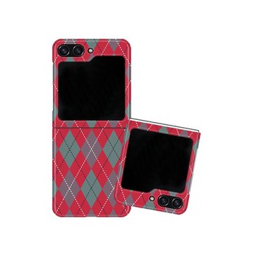 菱格紋適用三星zflip7fe手機殼zflip6折疊屏flip5全包W25心系天下保護套超薄大視窗小眾女新款高級感防摔