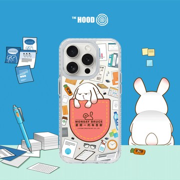 星期一的布魯斯 - 忙碌辦公室 iPhone 16/15 Pro/Pro Max磁吸氣墊防摔/鏡面手機保護殻