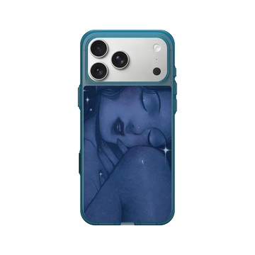 iPhone 17 Pro Max Clear (相機按鈕) 夜幕藍 - Janice Sung - 暮光