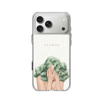 iPhone 17 Pro Max Clear Case（相機按鈕） 透明 - Janice Sung - Diamond 鑽石