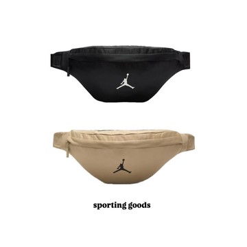 S.G NIKE JORDAN 小型斜肩包 腰包 JD2513024AD-001-002 肩背包 旅行包 斜背包 黑/卡