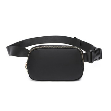 尼龍耐臟超輕便攜腰包胸包百搭時尚外出小巧包【木屋雜貨】