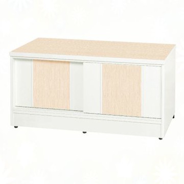 文創集-南亞塑鋼  艾格  南亞塑鋼3尺雙拉門座鞋櫃-90.1x40.8x45cm免組