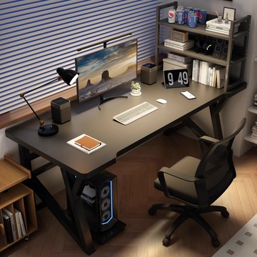 【含稅/免運】 電競桌電腦桌臺式家用臥室書桌學生學習寫字桌簡易辦公桌子工作臺