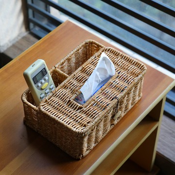 抽紙盒家用客廳茶幾創意簡約輕奢多功能遙控器收納紙巾盒北歐