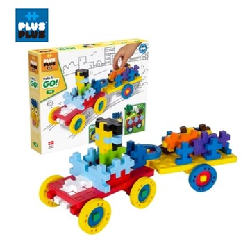 【++Plus-Plus 加加積木】BIG大顆粒-大積木車子70 pcs