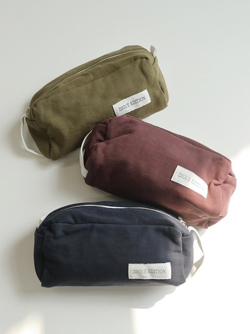 Moony Washed Pouch (cotton 100%)