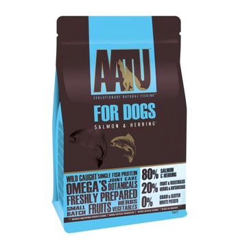AATU 奧圖 超級8 全齡犬 嚴選80%鮭魚無穀犬糧  鮭魚  1.5kg  1袋