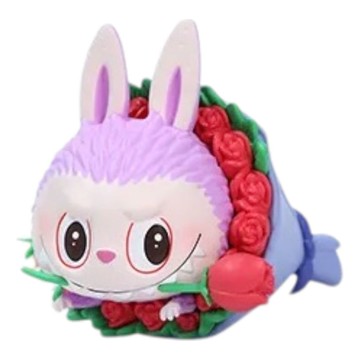 Pop Mart The Monsters Labubu Flower Elves 'Rose Labubu'