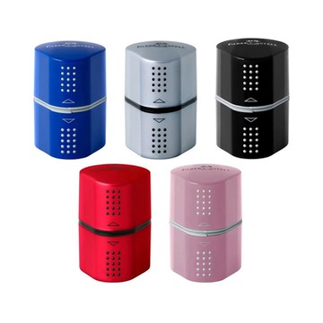 輝柏 DESIGN 精緻多功能削筆器 顏色隨機 2個入/組 183801/183800/183804/283899