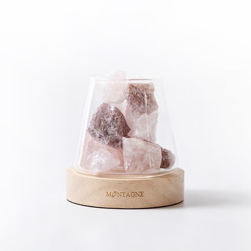 【Montagne】粉水晶 X 草莓晶｜魅力。人緣｜富士山水晶擴香組 精油可選 聖誕禮物 交換禮物