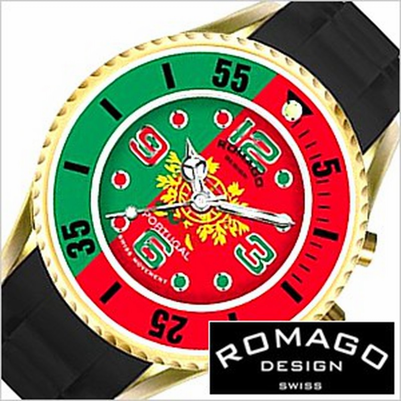 正規品 ロマゴデザイン腕時計 Romago Design ロマゴ デザイン サッカー 時計 スーパーレジェーラ ポルトガル Rm043 0412pl Po 通販 Lineポイント最大1 0 Get Lineショッピング