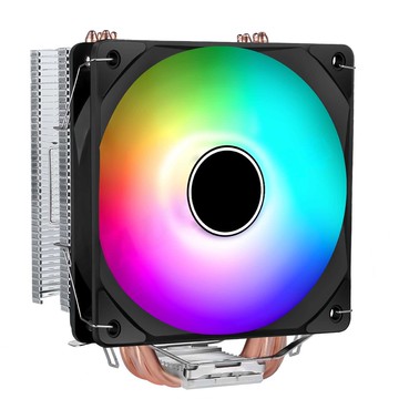 CPU散熱器A400臺式機4銅管溫控靜音風扇支持12代1700，鑫弘-3C數碼