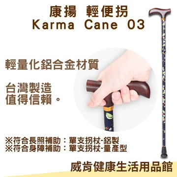 【3%點數回饋】康揚輕便拐 鋁製折疊拐杖 79-90cm 輕量鋁合金材質 輔助行走用手杖台灣製造 鋁製折疊拐杖