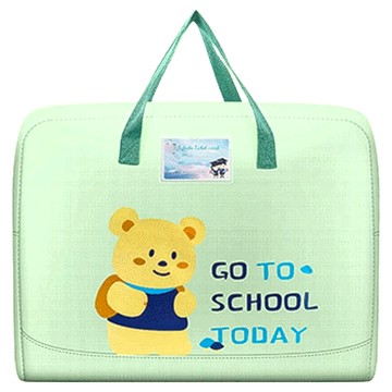 卡通圖樣大容量手提棉被衣物袋  58 x 28 x 48cm  1個