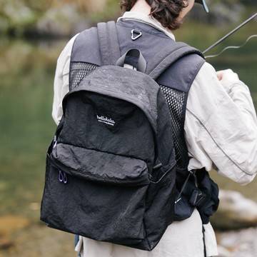 【hellolulu】日常之選 | 校園背包系列 | EVAN (苔黑色)