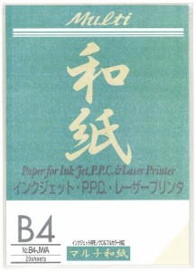 SAKAEテクニカルペーパー 和紙 厚口 雁皮 B4 20枚 B4-JWA