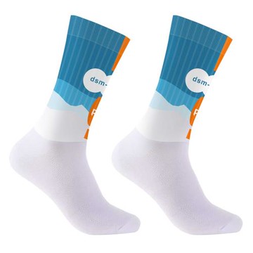 環法意公路自行車低風阻氣動襪毛巾底吸汗透氣高彈專業騎行運動襪