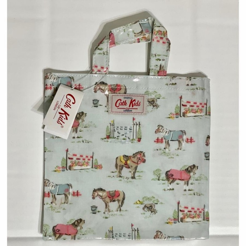 新品 MaKaNa ◇ Cath Kidston キャス・キッドソン ◇ キッズ ミディアムバックパック ソリッド カウボーイ ◇