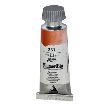 MaIMeRI 美利 管狀水彩 S3 257 PYRROLE RED  1色  12ml