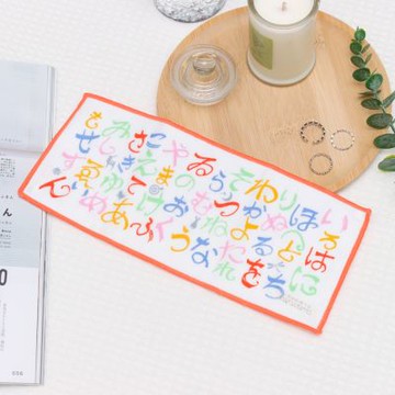 京都鏡面擦拭布-伊呂波歌