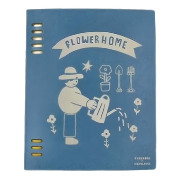 KOKUYO 國譽 TYAKASHA聯名8孔活頁本U罫 A5  藍色  1個